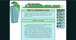 Desktop Screenshot of lizardalert.com